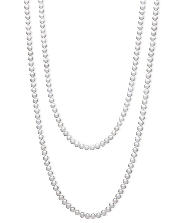 54 inch Cultured Freshwater Pearl Strand Necklace (7-8mm)