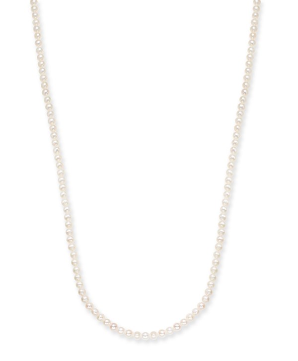 54 inch Cultured Freshwater Pearl Strand Necklace (7-8mm)