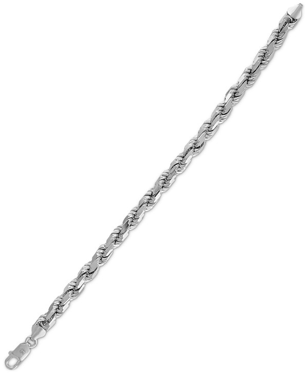 Rope Link Chain Bracelet (7.5mm)