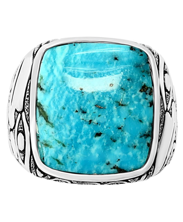 Men's Turquoise Eagle Ring