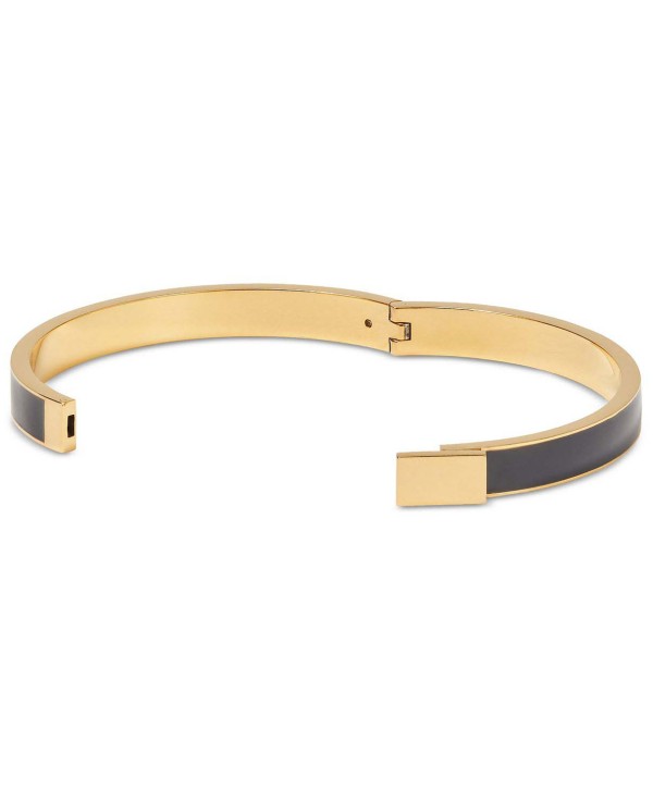 Gold-Tone Never A Dull Moment Color Inlay Bangle Bracelet