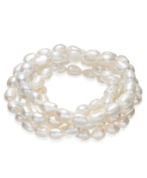 Cultured Freshwater Pearl (7mm) 5-Pc. Stretch Bracelet Set