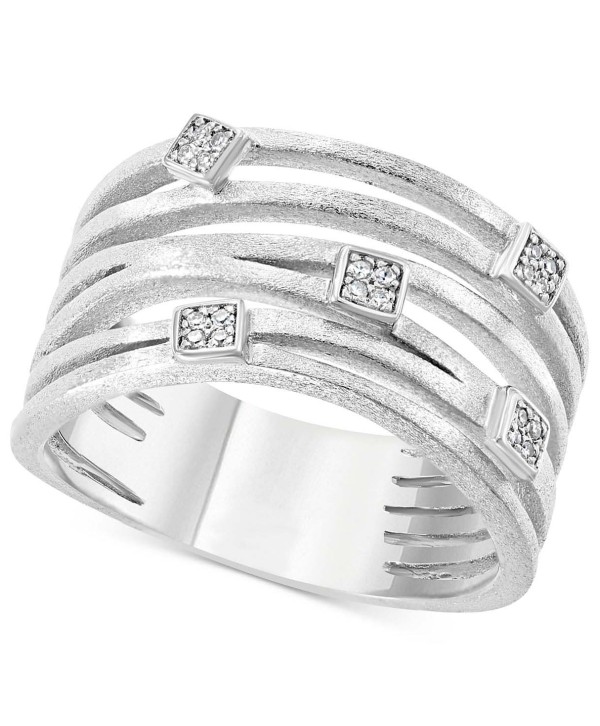 Diamond Multi-Row Statement Ring (1/20 ct. t.w.)