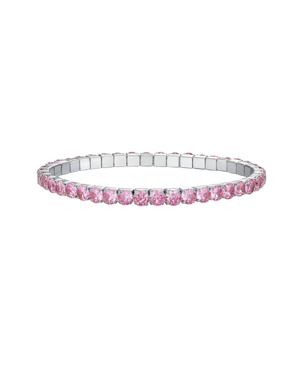 Cubic Zirconia Stretch Bracelet