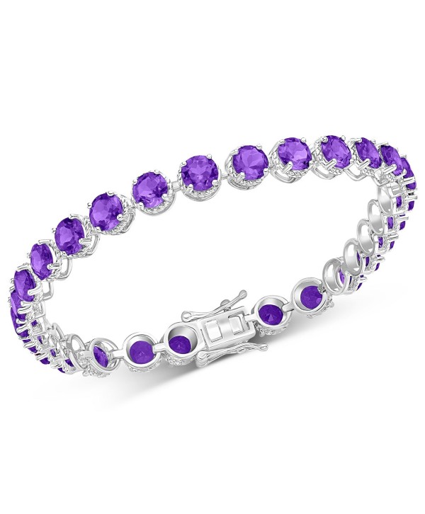 Amethyst Tennis Bracelet (12-3/4 ct. t.w.)