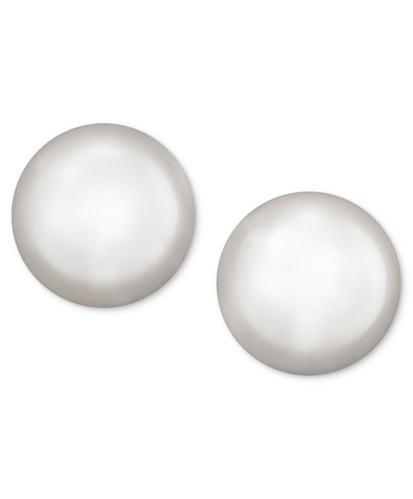 Pearl Earrings, 14k Gold Cultured Freshwater Pearl Stud Earrings (5-1/2mm)