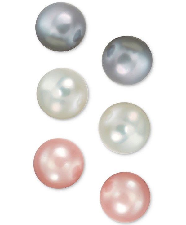 Cultured Freshwater Pearl (8mm) 3-Pc